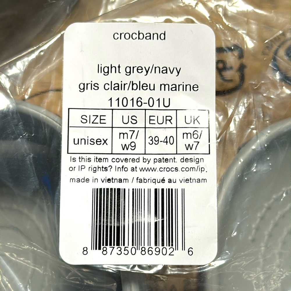 Classic Gray Crocs Clogs - Picture 5 of 5